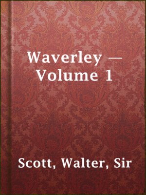 cover image of Waverley — Volume 1